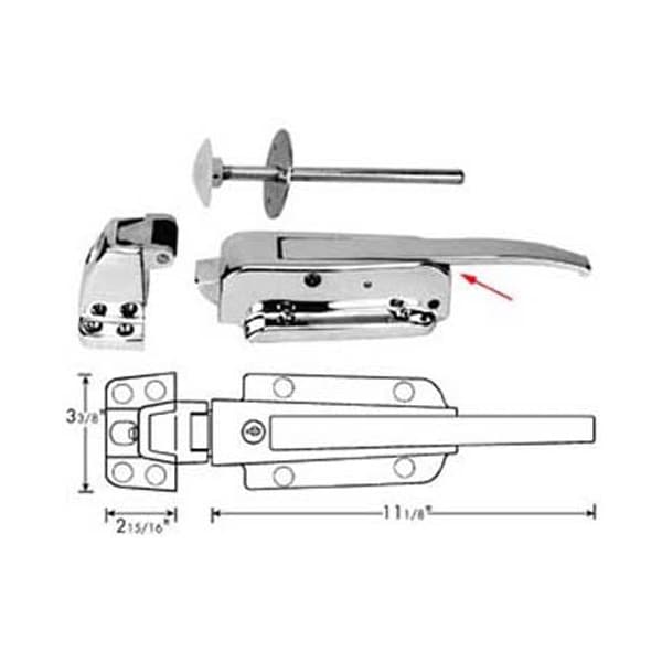 KASON - 10056CL502001LATCH for Vulcan Hart - Part No VH430900-1-7